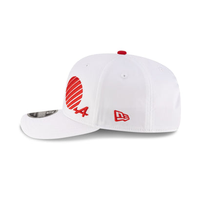2025 Japan Race Special BWT Alpine F1 Team 9SEVENTY Stretch-Snap Hat